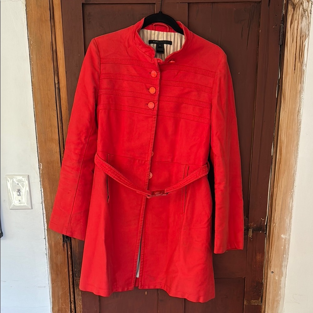 Marc Jacobs Women's Red Spring Coat
